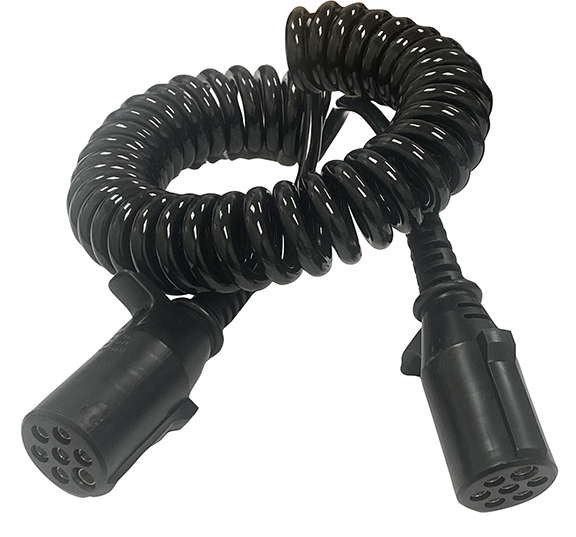 SmarTruckHD 20' 7p Plastic Coil Cable