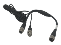 SmarTruckHD 6p mini din "Y" Male/Female to BNC Adapter (Rev.2)