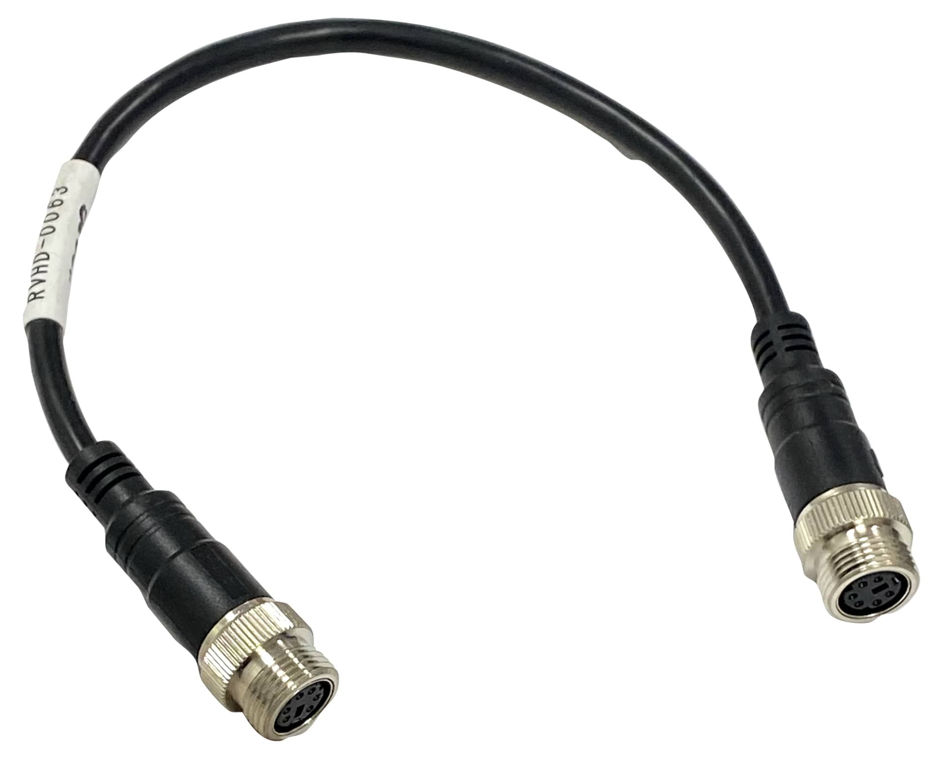 SmarTruckHD 6p mini-din Female to 6p mini-din Female Cable Adapter – 8″