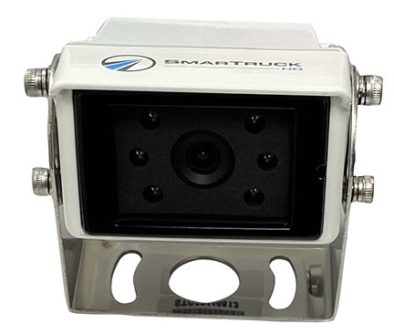 Frame Mount, 92 FOV, CVBS, IR LED, 6p mini-din, Heater, Non Mirror, White, IP 69K Waterproof