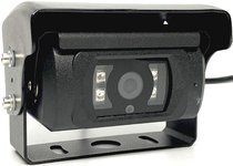 Shutter Mount, 150 FOV, AHD, IR LED, 6p mini-din, Heater, Mirror, Black, IP 69K Waterproof