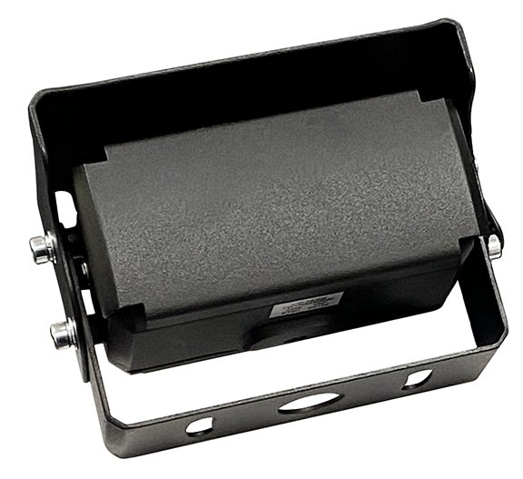 Shutter Mount, 150 FOV, AHD, IR LED, 6p mini-din, Heater, Mirror, Black, IP 69K Waterproof