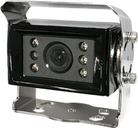Frame Mount, 150 FOV, AHD, IR LED, 6p mini-din, Heater, Mirror, Black, IP 69K Waterproof