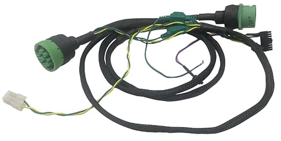 SmarTruckHD 9p to 6p Dual Connect Black Harness