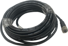 SmarTruckHD 6p mini-din Male Threaded to 6p mini-din Female Threaded Connector Camera Cable w/ Rodent Resistant Jacketing (Shielded)