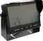 SmarTruckHD 7" Digital Display, AHD, LED Backlight, 5 Port, Quad Viewing, Non Touchscreen, Non Recording, Auto Dimming, OSD Lock, Speaker, Aluminum Housing, Sun Shield, 5 Triggers, Power Harness, 6p mini-din, Cradle Mount, IP69 Waterproof