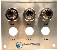 SmarTruckHD 6 Camera Hole Weldable Mounting Bracket