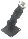 SmarTruckHD 6" T-Bolt Pedestal Mount with Rise Knob Adjustment
