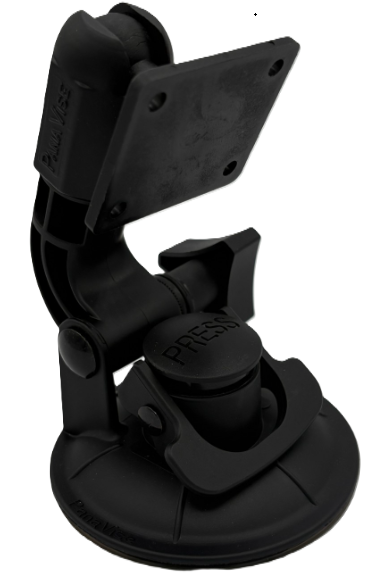 SmarTruckHD T-Bolt Pedestal Monitor Mount with 6" Rise Knob Adjustment
