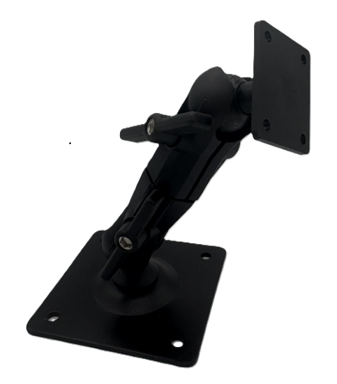 SmarTruckHD 7 " Heavy Duty AMPS Head Double Knuckle Monitor Mount with VESA Plate Mount