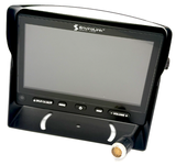 SmarTruckHD 7" Digital Display, LED Backlight, AHD, 4 Port, Quad Viewing, Non Touchscreen, Non Recording, Auto Dimming, OSD Lock, Speaker, Aluminum Housing, Sun Shield, 4 Triggers, Power Harness, 6p mini-din, Cradle Mount, IP69K Waterproof (Envirolink Pri
