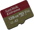 SmarTruckHD 128GB Micro SD Card with Adapter
